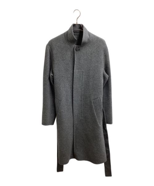 Acne studios（アクネ ストゥディオス）Acne studios (アクネ ストゥディオス) カシミヤ混ダブルフェイスコート / Cashmere blend double-face coat グレー サイズ:46の古着・服飾アイテム