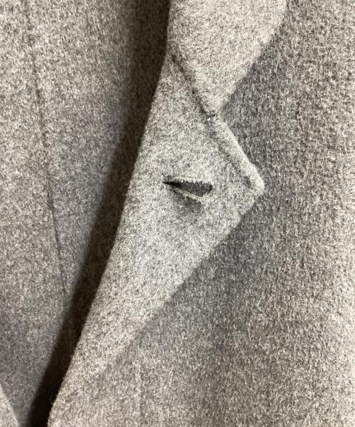 Acne studios（アクネ ストゥディオス）Acne studios (アクネ ストゥディオス) カシミヤ混ダブルフェイスコート / Cashmere blend double-face coat グレー サイズ:46の古着・服飾アイテム