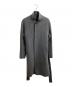 中古・古着 Acne studios (アクネ ストゥディオス) カシミヤ混ダブルフェイスコート / Cashmere blend double-face coat グレー サイズ:46：24000円