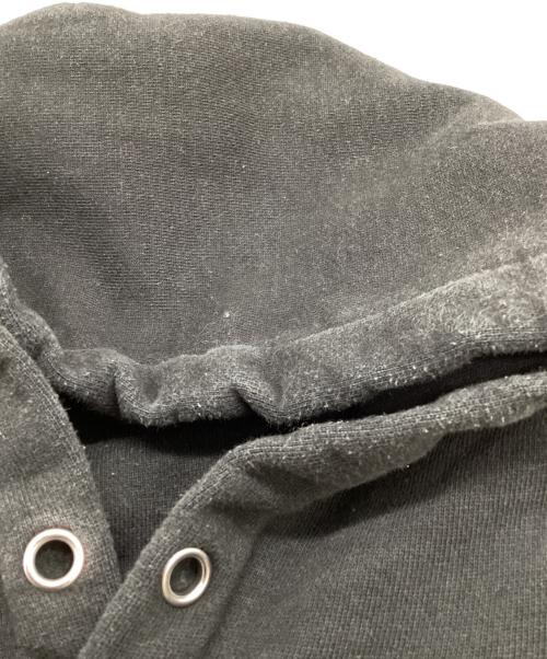 tatoo studio yamada（タトゥースタジオ ヤマダ）TATOO STUDIO YAMADA (タトゥースタジオ ヤマダ) PERIOD HOODIE / サガラ刺繍 プルオーバー パーカー ブラック サイズ:XLの古着・服飾アイテム