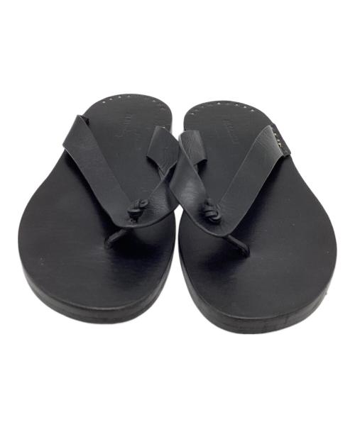 JIL SANDER（ジルサンダー）JIL SANDER (ジルサンダー) サンダル ブラック サイズ:39の古着・服飾アイテム