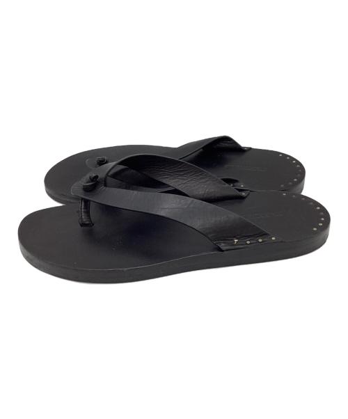 JIL SANDER（ジルサンダー）JIL SANDER (ジルサンダー) サンダル ブラック サイズ:39の古着・服飾アイテム