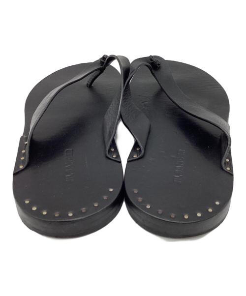 JIL SANDER（ジルサンダー）JIL SANDER (ジルサンダー) サンダル ブラック サイズ:39の古着・服飾アイテム