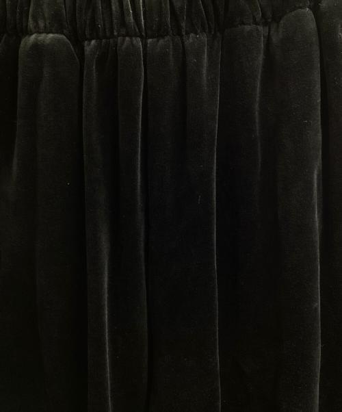 CALEE（キャリー）CALEE (キャリー) TATOO STUDIO YAMADA (タトゥースタジオ ヤマダ) VELOUR TRACK PANTS / ベロアトラックパンツ ブラック サイズ:Mの古着・服飾アイテム