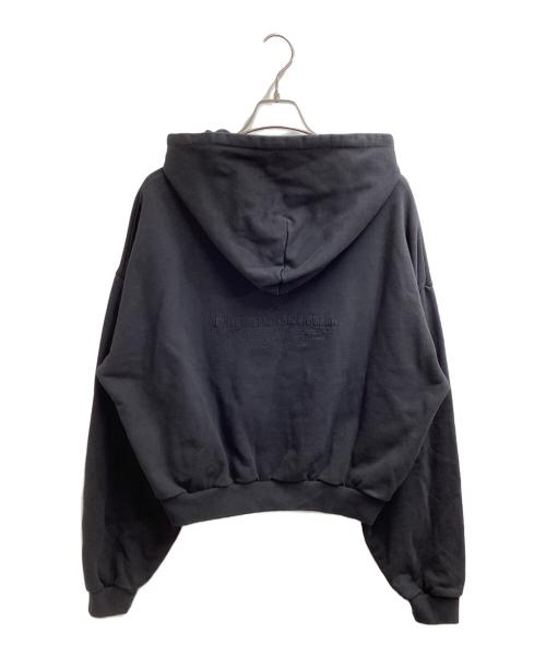 DIRTY WORKERS（ダーティーワーカーズ）DIRTY WORKERS　　 (ダーティーワーカーズ) HOMETOWN ZIP HOODIE / ホームタウン ジップフーディー / ジップパーカー ブラック サイズ:Lの古着・服飾アイテム