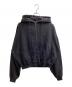 DIRTY WORKERS　　（ダーティーワーカーズ）の古着「HOMETOWN ZIP HOODIE / ホームタウン ジップフーディー / ジップパーカー」｜ブラック