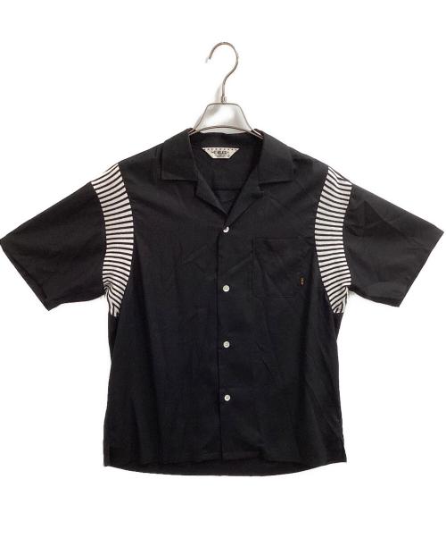 CALEE（キャリー）CALEE (キャリー) VINTAGE TYPE RIB BOWLING SH / ボーリング シャツ ブラック サイズ:Sの古着・服飾アイテム