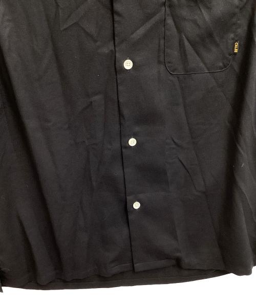 CALEE（キャリー）CALEE (キャリー) VINTAGE TYPE RIB BOWLING SH / ボーリング シャツ ブラック サイズ:Sの古着・服飾アイテム