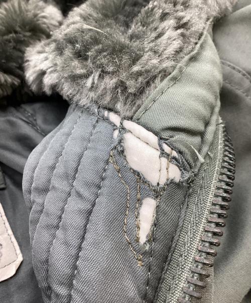 USAF（ユーエスエーエフ）USAF (ユーエスエーエフ) N-3B Flight Jacket Green / N3-B フライト ジャケット グリーン / 84年会計 SCOVILLジッパー AVIREX社製 オリーブ サイズ:Sの古着・服飾アイテム