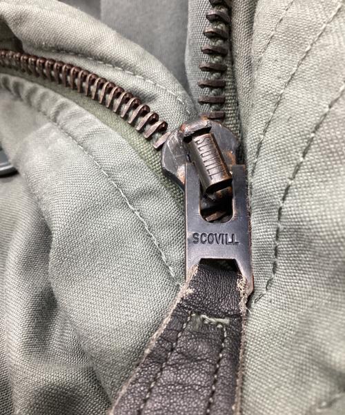 USAF（ユーエスエーエフ）USAF (ユーエスエーエフ) N-3B Flight Jacket Green / N3-B フライト ジャケット グリーン / 84年会計 SCOVILLジッパー AVIREX社製 オリーブ サイズ:Sの古着・服飾アイテム