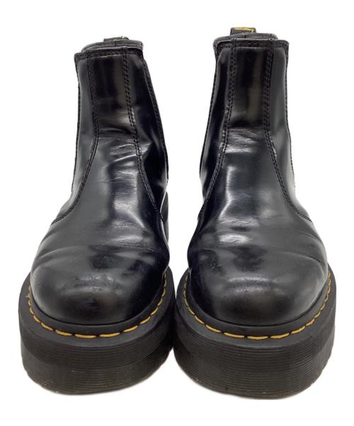 Dr.Martens（ドクターマーチン）Dr.Martens (ドクターマーチン) 2976 QUAD チェルシーブーツ / サイドゴアブーツ ブラック サイズ:US8の古着・服飾アイテム