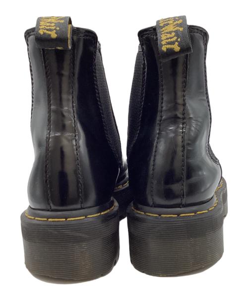 Dr.Martens（ドクターマーチン）Dr.Martens (ドクターマーチン) 2976 QUAD チェルシーブーツ / サイドゴアブーツ ブラック サイズ:US8の古着・服飾アイテム