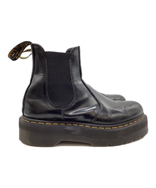 Dr.Martens（ドクターマーチン）Dr.Martens (ドクターマーチン) 2976 QUAD チェルシーブーツ / サイドゴアブーツ ブラック サイズ:US8の古着・服飾アイテム
