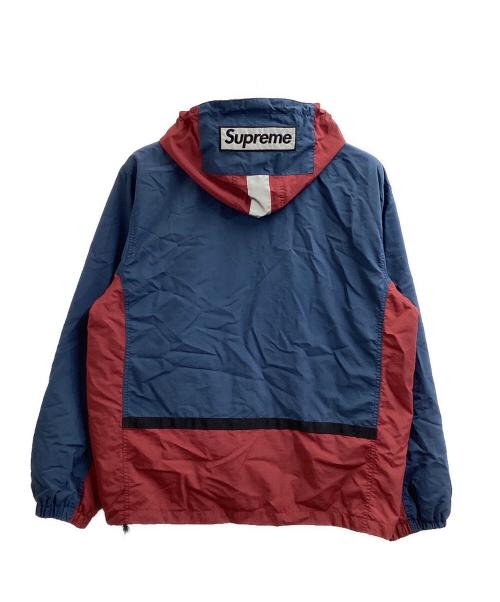 SUPREME（シュプリーム）Supreme　 (シュプリーム) 2-Tone Zip Up Jacket / 2トーン ジップアップ ジャケット / 18FW ネイビー×ボルドー サイズ:Mの古着・服飾アイテム