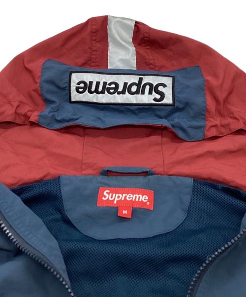 SUPREME（シュプリーム）Supreme　 (シュプリーム) 2-Tone Zip Up Jacket / 2トーン ジップアップ ジャケット / 18FW ネイビー×ボルドー サイズ:Mの古着・服飾アイテム