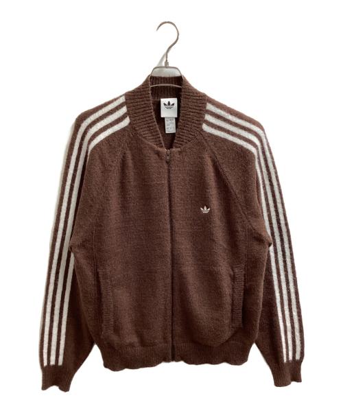 adidas（アディダス）adidas (アディダス) SSTトラックトップニット / KG5091 ブラウン サイズ:Lの古着・服飾アイテム