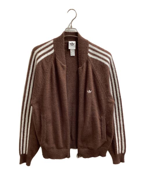 adidas（アディダス）adidas (アディダス) SSTトラックトップニット / KG5091 ブラウン サイズ:Lの古着・服飾アイテム