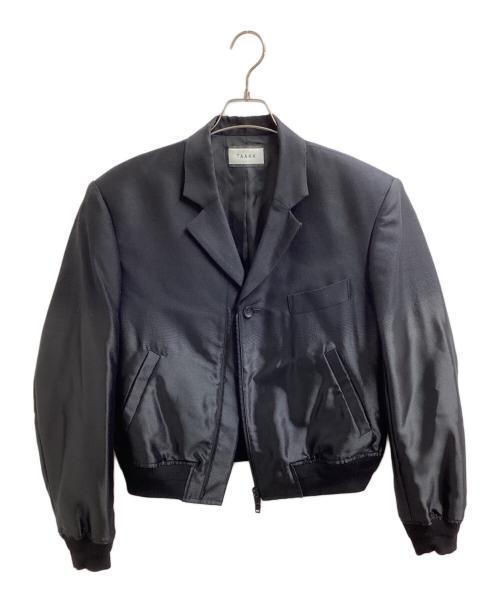 TAAKK（ターク）TAAKK (ターク) JUXTAPOSE JAKETS / テーラードジャケット / 21AW ブラック サイズ:2の古着・服飾アイテム