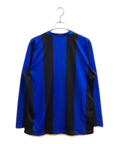 NIKE（ナイキ）NIKE (ナイキ) ゲームシャツ　インテル 08/09　323374-490 ブルー サイズ:XLの古着・服飾アイテム