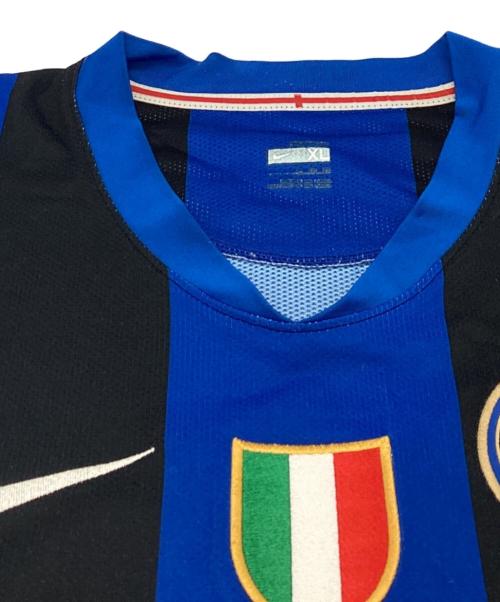 NIKE（ナイキ）NIKE (ナイキ) ゲームシャツ　インテル 08/09　323374-490 ブルー サイズ:XLの古着・服飾アイテム
