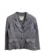 CHANELシャネル）の古着「ツイード 2Bジャケット / P21056V12405 / フランス製」｜グレー