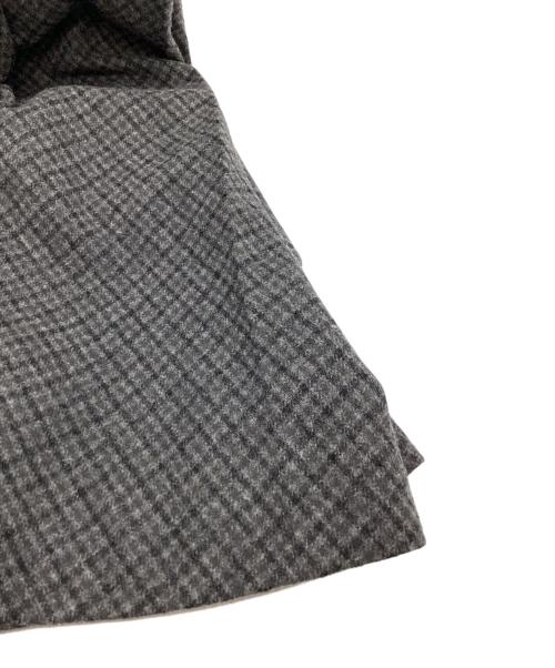 BLAMINK（ブラミンク）BLAMINK (ブラミンク) W WO CHK S/PLT TPZ スカート　7924-299-0182 グレー サイズ:38の古着・服飾アイテム