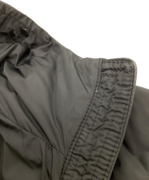 MONCLER（モンクレール）MONCLER　 (モンクレール) GENEVRIER / ジュヌヴリエ  / ファー付きダウンコート ブラック サイズ:1の古着・服飾アイテム