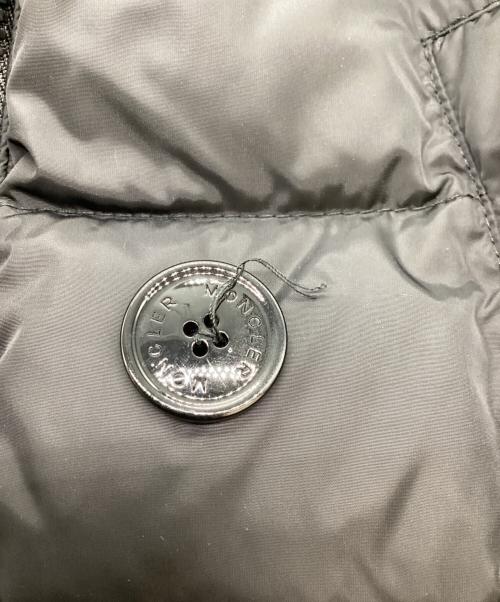 MONCLER（モンクレール）MONCLER　 (モンクレール) GENEVRIER / ジュヌヴリエ  / ファー付きダウンコート ブラック サイズ:1の古着・服飾アイテム