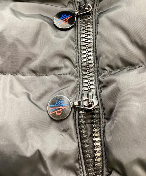 MONCLER（モンクレール）MONCLER　 (モンクレール) GENEVRIER / ジュヌヴリエ  / ファー付きダウンコート ブラック サイズ:1の古着・服飾アイテム