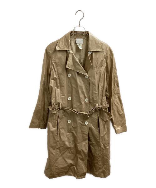 CELINE（セリーヌ）CELINE (セリーヌ) コーティングトレンチコート/フランス製 ベージュ サイズ:40の古着・服飾アイテム