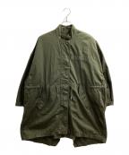 MM6 Maison Margielaエムエムシックスメゾンマルジェラ）の古着「モッズコート / S32AH0030 S48570 / 18AW」｜カーキ