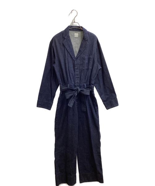 UNGRID（アングリッド）UNGRID (アングリッド) オーガニックコットン混デニムコンビネゾン インディゴ サイズ:Sの古着・服飾アイテム