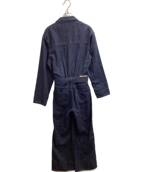 UNGRID（アングリッド）UNGRID (アングリッド) オーガニックコットン混デニムコンビネゾン インディゴ サイズ:Sの古着・服飾アイテム