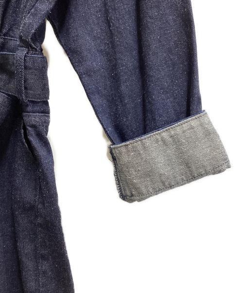 UNGRID（アングリッド）UNGRID (アングリッド) オーガニックコットン混デニムコンビネゾン インディゴ サイズ:Sの古着・服飾アイテム