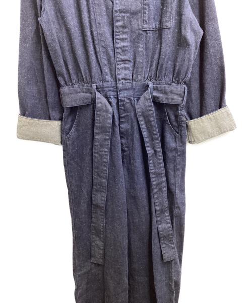 UNGRID（アングリッド）UNGRID (アングリッド) オーガニックコットン混デニムコンビネゾン インディゴ サイズ:Sの古着・服飾アイテム