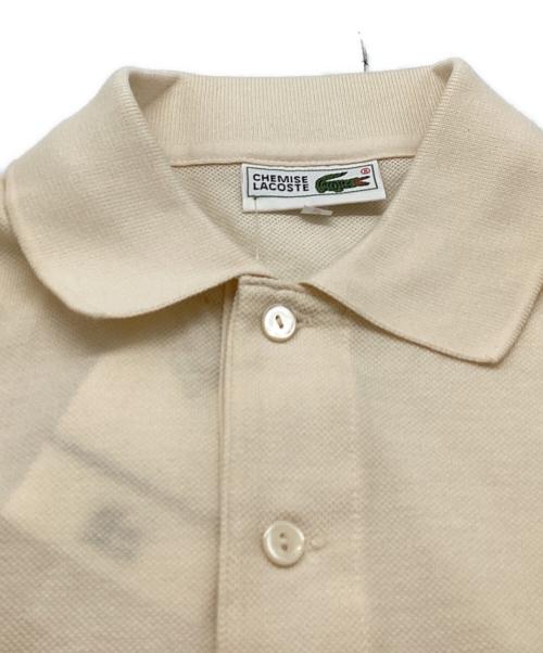 LACOSTE（ラコステ）LACOSTE (ラコステ) ポロシャツ アイボリー サイズ:3 未使用品の古着・服飾アイテム