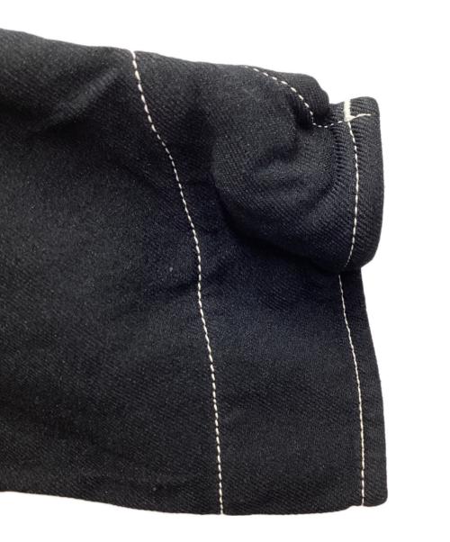 COMME des GARCONS HOMME PLUS（コムデギャルソンオムプリュス）COMME des GARCONS HOMME PLUS milled polyester jump suits / ポリ縮ジャンプスーツ / PC-U002 / MAde in JAPAN / 日本製 ブラック サイズ:SSの古着・服飾アイテム