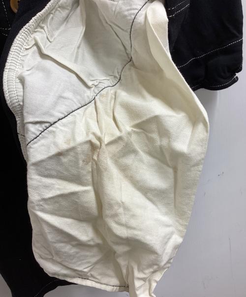 COMME des GARCONS HOMME PLUS（コムデギャルソンオムプリュス）COMME des GARCONS HOMME PLUS milled polyester jump suits / ポリ縮ジャンプスーツ / PC-U002 / MAde in JAPAN / 日本製 ブラック サイズ:SSの古着・服飾アイテム