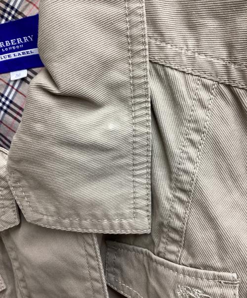 BURBERRY BLUE LABEL（バーバリー ブルー レーベル）BURBERRY BLUE LABEL (バーバリー ブルー レーベル) ミリタリージャケット / FC511-236-79 ベージュ サイズ:36の古着・服飾アイテム