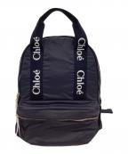 Chloeクロエ）の古着「キッズ バックパック / C10299」｜ネイビー