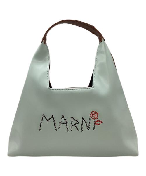MARNI（マルニ）MARNI (マルニ) キッズハンドバッグ / M01478 ブルー×ブラウン サイズ:-の古着・服飾アイテム