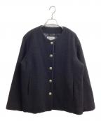 BEARDSLEYビアズリー）の古着「ボアジャケット / BEZ10A2307A0003」｜ブラック