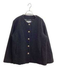 BEARDSLEY（ビアズリー）の古着「ボアジャケット / BEZ10A2307A0003」｜ブラック