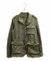 DSQUARED2（ディースクエアード）の古着「ワイヤーサファリジャケット / S71BN0520 S35175 / イタリア製」｜グリーン