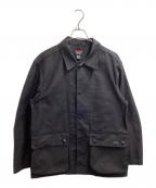 NANGAナンガ）の古着「BACK SATIN COVERALL / バックサテンカバーオール / N2530-1P081A」｜ブラック