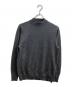 MACKINTOSH PHILOSOPHY（マッキントッシュ フィロソフィー）の古着「High gauge jersey mock-neck pullover sweater gray / ハイゲージ天竺 モックネックプルオーバーニット グレー / H1N14-455-07」｜グレー