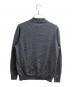 MACKINTOSH PHILOSOPHY High gauge jersey mock-neck pullover sweater gray / ハイゲージ天竺 モックネックプルオーバーニット グレー / H1N14-455-07：7000円