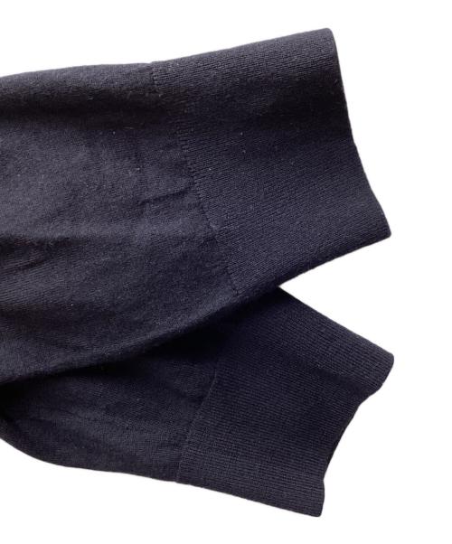 theory（セオリー）theory (セオリー) MOCK NECK LS REGAL WOOL NAVY / リーガル ウール モックネック ロングスリーブニット ネイビー / TM-4703 ネイビー サイズ:Mの古着・服飾アイテム