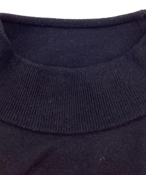theory（セオリー）theory (セオリー) MOCK NECK LS REGAL WOOL NAVY / リーガル ウール モックネック ロングスリーブニット ネイビー / TM-4703 ネイビー サイズ:Mの古着・服飾アイテム