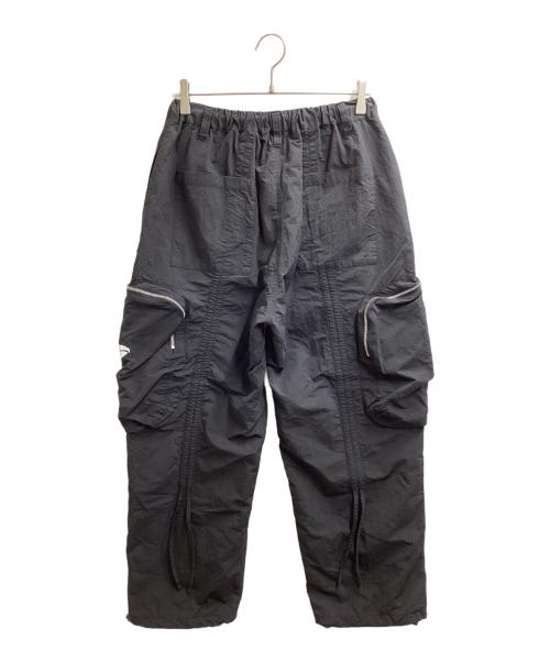 A'gem（エージェム）A'gem (エージェム) .kom (ドットコム) リップカーゴパンツ / AG25-C05 / リップストップ / Rip cargo pants ブラック サイズ:FREE 未使用品の古着・服飾アイテム